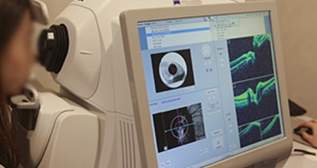렌즈삽입술 가격에 포함된 안구 공간 측정 검사 과정